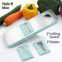 TESHOM Vegetable Chopper Mandoline Slicer Fruit Cheese Onion Cutter Potato Peeler Grater Kitchen Tools Gadgets Accessories New