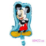 112cm Giant Mickey Minnie Mouse Balloon Cartoon Foil Birthday Party Balloon children Birthday Party Decorations kids Gift