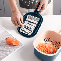 Vegetable Cutter Slicer Multifunctional Round Mandoline Slicer Potato Cheese Kitchen Gadgets Kitchen Accessories Fruit Grater