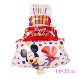 112cm Giant Mickey Minnie Mouse Balloon Cartoon Foil Birthday Party Balloon children Birthday Party Decorations kids Gift