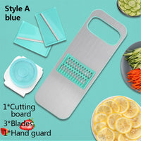 TESHOM Vegetable Chopper Mandoline Slicer Fruit Cheese Onion Cutter Potato Peeler Grater Kitchen Tools Gadgets Accessories New