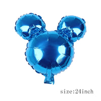 112cm Giant Mickey Minnie Mouse Balloon Cartoon Foil Birthday Party Balloon children Birthday Party Decorations kids Gift