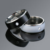 1PC New Fashion Multifunctional NFC Finger Ring Waterproof Wearable Connect Smart Ring Intelligent Technology Phone Equipment