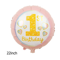 112cm Giant Mickey Minnie Mouse Balloon Cartoon Foil Birthday Party Balloon children Birthday Party Decorations kids Gift