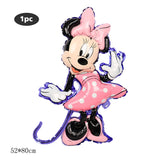 112cm Giant Mickey Minnie Mouse Balloon Cartoon Foil Birthday Party Balloon children Birthday Party Decorations kids Gift