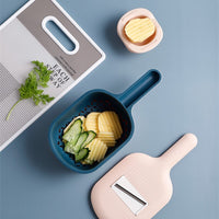 Vegetable Cutter Slicer Multifunctional Round Mandoline Slicer Potato Cheese Kitchen Gadgets Kitchen Accessories Fruit Grater