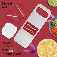 TESHOM Vegetable Chopper Mandoline Slicer Fruit Cheese Onion Cutter Potato Peeler Grater Kitchen Tools Gadgets Accessories New