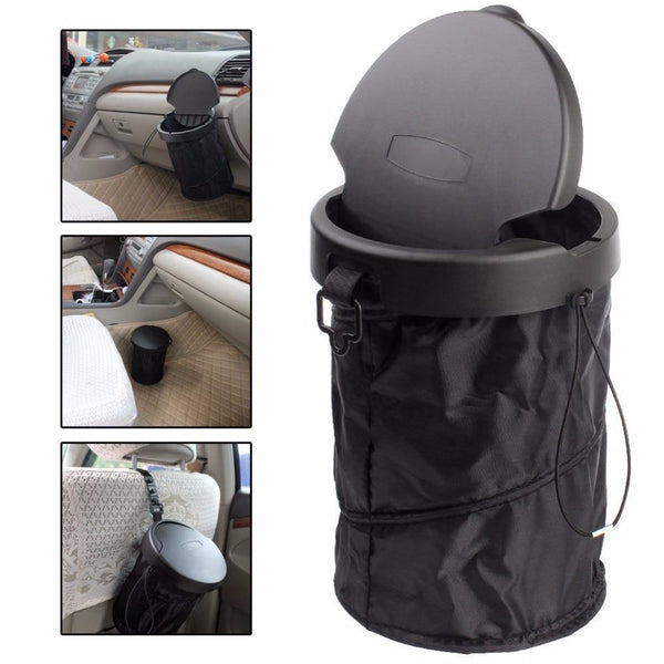 Folding Portable Car Trash Can/Bin - ModernFamilyStuff