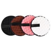 4pcs Microfiber Cloth Pads Remover Face Cleansing Towel Reusable Cosmetic Puff Cotton Pad Facial Cleaner Towels - ModernFamilyStuff